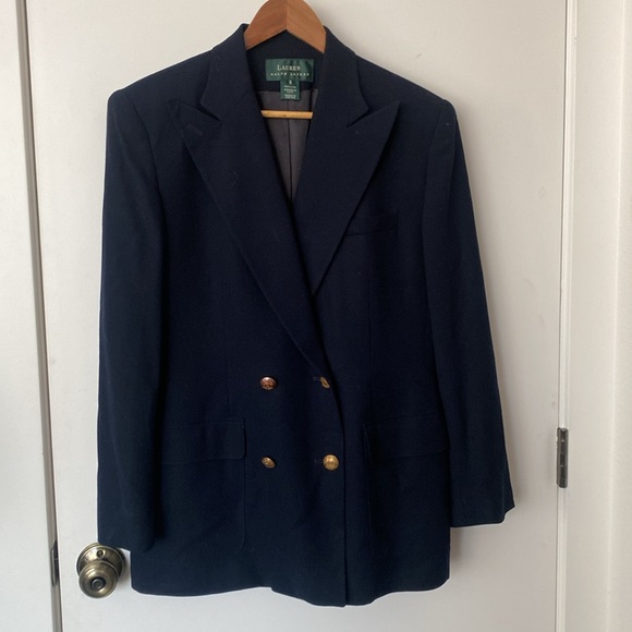 POLO RALPH LAUREN Double-Breasted Blazer - Picture 3 of 10